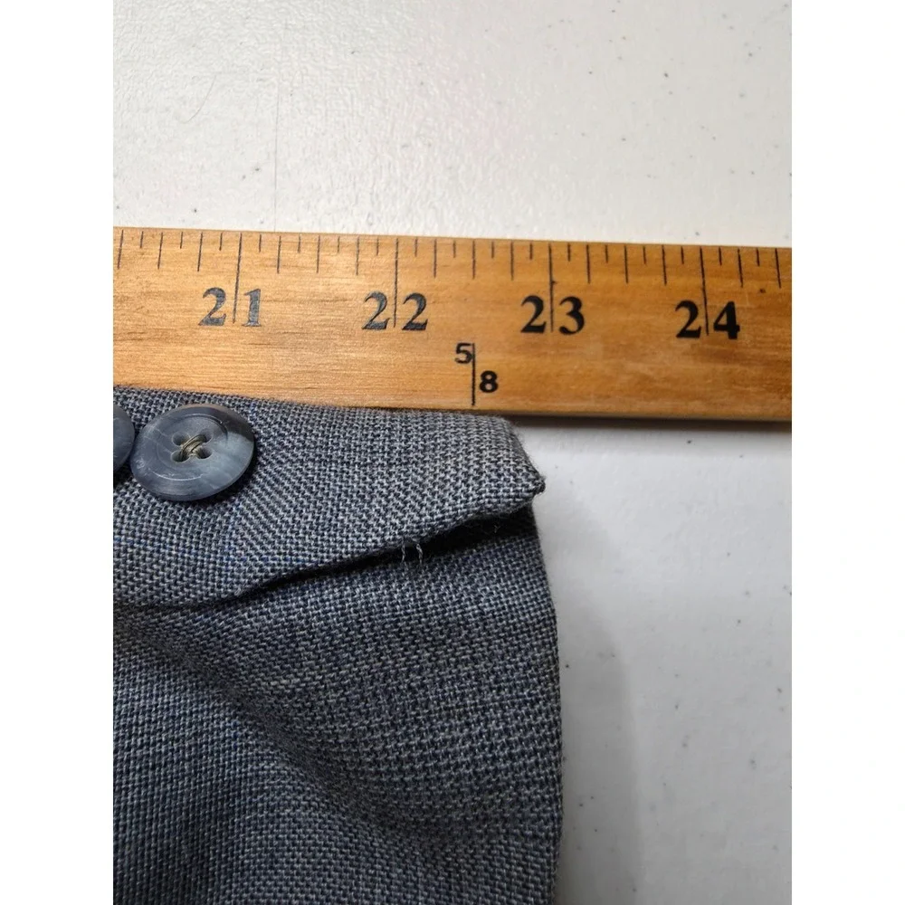 Hart Schaffner‎ Marx Blazer Mens 42 Blue Sports Coat Jacket 2 Buttons Glenplaid